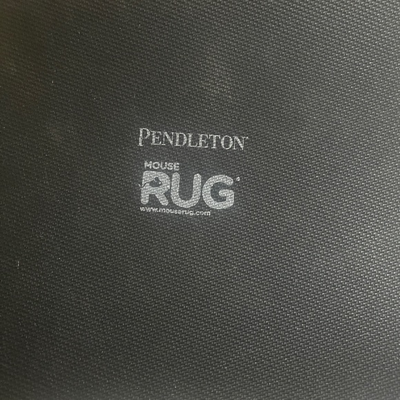 Pendleton Desktop Mouse Rug Aztec Southwestern Pattern W/ Fringe - Picture 3 of 3